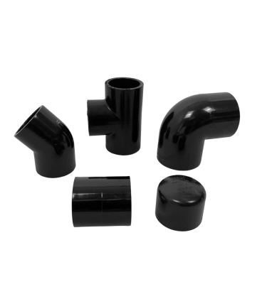 PVC Black Solar Pressure Fittings