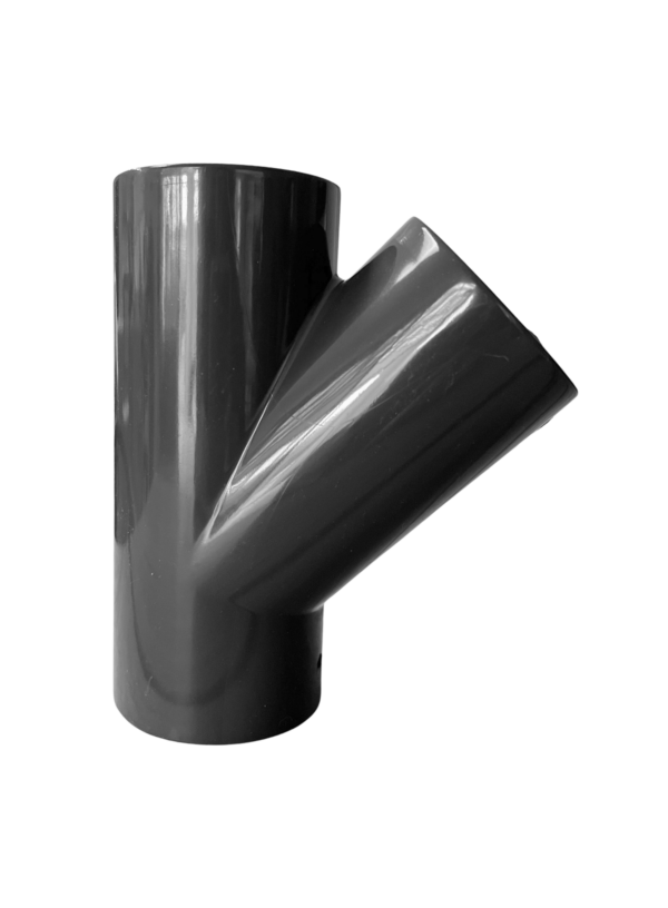 Schedule 80 uPVC 45° Tee Junction